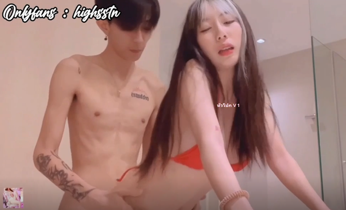 หลุดคู่เทพ Highsstn น้องฮายวัยรุ่นตัวตึงนมใหญ่ Onlyfans xxx เย็ดในห้องน้ำหน้ากระจกเห็นตัวเองแล้วมันฟิน พี่เทพแรงดีเสียบหีไม่ยั้งสะท้านยันมดลูก รู้สึกตัวอีกทีเจอแตกในน้ำควยเต็มรูหี